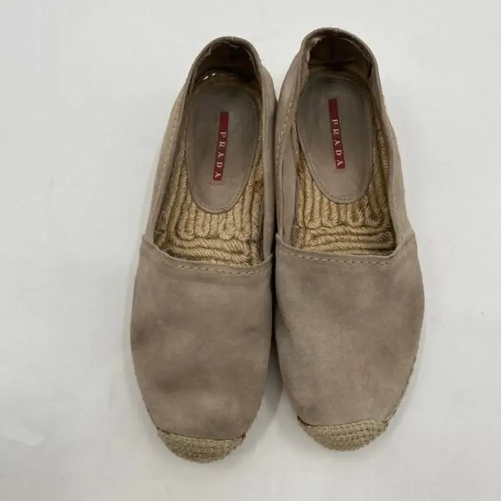Prada‎ suede espadrilles